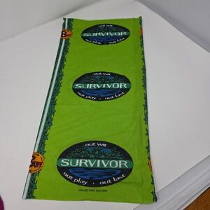 Survivor Borneo Buff Season 1 2000 Collectors Edition CBS Rare Off Card